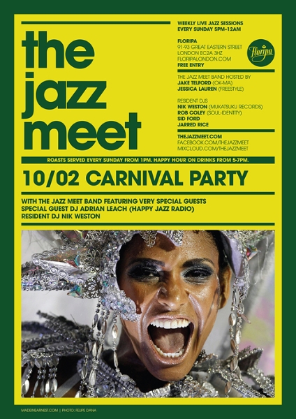 Brazilian Carnival Special | The Jazz Meet Band and special guests LIVE