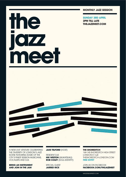 The Jazz Meet Live | Sunday April 3rd | The Shoreditch