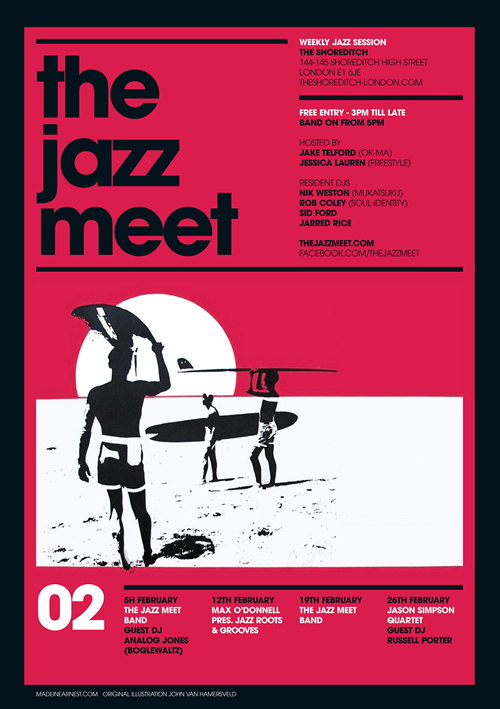 The Jazz Meet at The Shoreditch - February 2012 Dates
