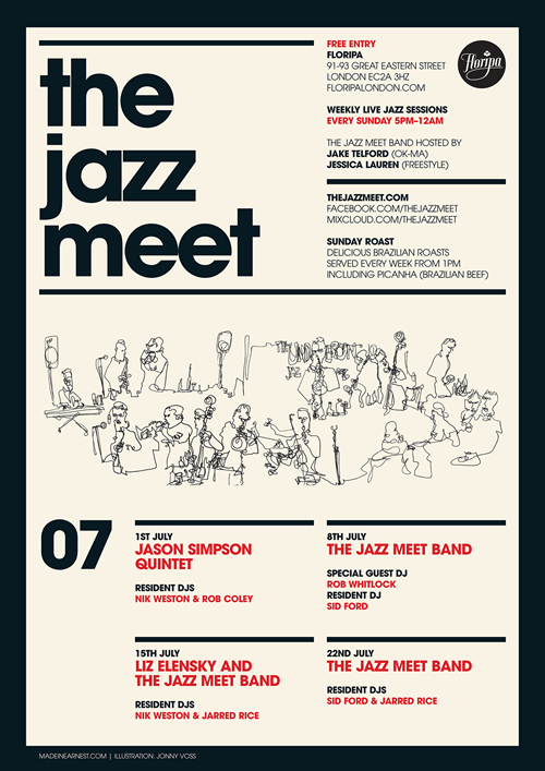 The Jazz Meet LIVE - July 2012 sessions
