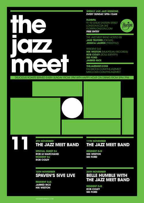 The Jazz Meet LIVE - November 2012 sessions