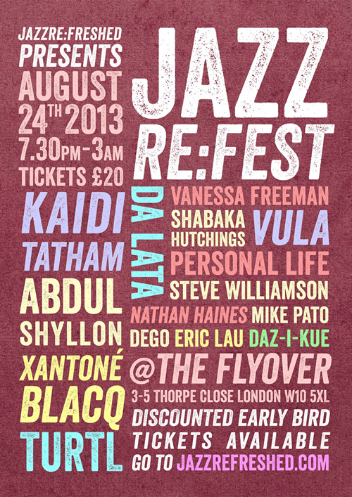 Jazz Re:fest, 24th August