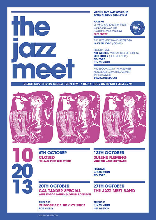 The Jazz Meet LIVE - October 2013 Sessions